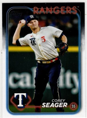 2024 Topps Baseball Corey Seager No. 150 Texas Rangers