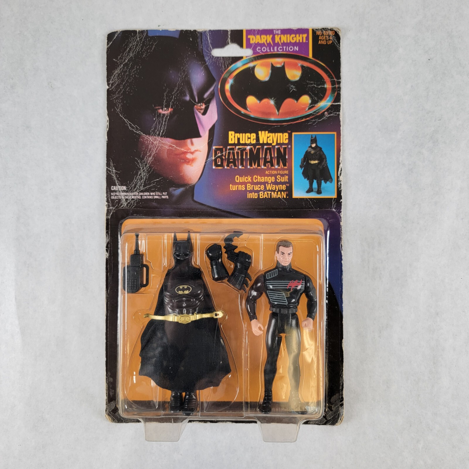 Vintage 1990 Kenner Batman The Dark Knight Collection Bruce Wayne Figure #ML