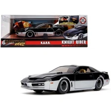 31115. Jada 1: 24 Hollywood Rides Knight Rider CARR with Light Pontiac Firebird 
