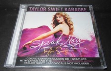 TAYLOR SWIFT KARAOKE-SPEAK NOW-Very Rare NEW CD/DVD Combo w/ Lyrics-CD/DVD COMBO
