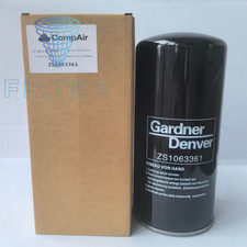 New ZS1063361 Oil Filter Element For Gardner Denver Air Compressor 1063361