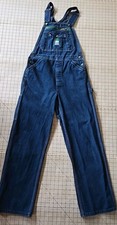 Liberty Bib Overalls Blue Denim Workwear Carpenter - Men s Size 32x32