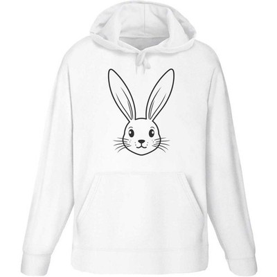 Hoodie / Kapuzenpullover ''Easter Bunny Face'' für Erwachsene (HO062988)