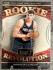 2024-25 Panini Select Rookie Revolution Donovan Clingan #11 (RC) Trailblazers
