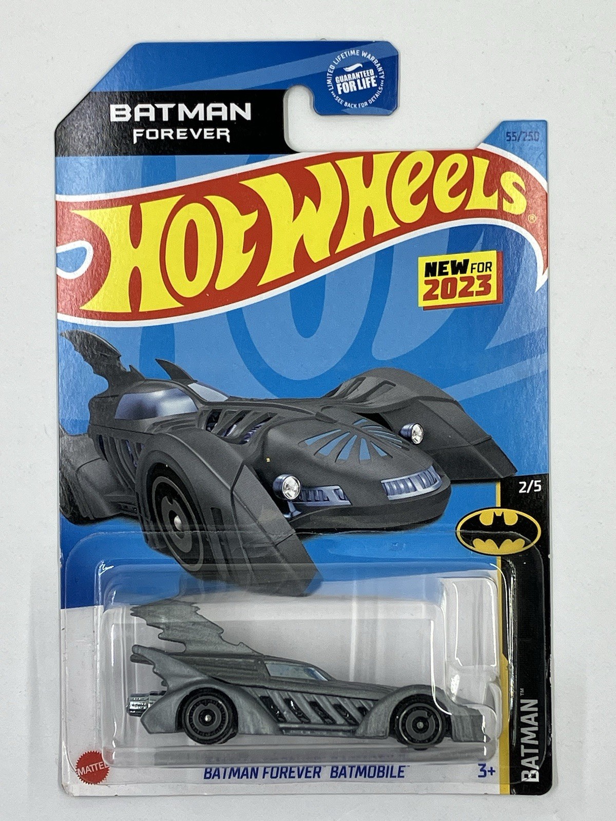 Hot Wheels - 2023 Batman 2/5 Batman Forever Batmobile 55/250
