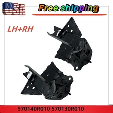 Right & Left Front Bumper Impact Bar Bracket Fit For 2019-2022 Toyota Rav4