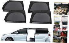 Car Window Screen for MPV Minivan Truck, 4 Pack Single Single Layer 4Pack-L