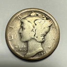 1921-D Mercury Silver Dime