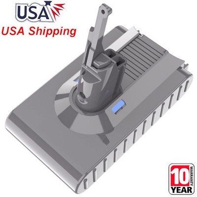 6.4Ah 21.6V V8 Battery For Dyson V8 Absolute Animal SV10 Fluffy Cleaner Vacuum
