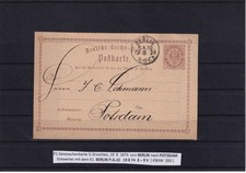 AC714) Dt Reich Ganzsache P 1 aus Aufl&ouml;sung Spezialsammlung - Detail siehe Scans