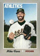 2019 Topps Heritage #287 Mike Fiers