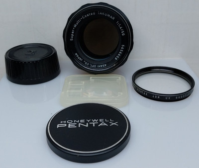 Honeywell Pentax SMC Super Multi Coated Takumar 1:4/50 Camera Lens Asahi Japan