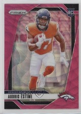 2024 Panini Prizm Rookies Pink Wave Prizm Audric Estime #306 1e3h