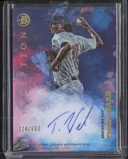 2021 Bowman Inception Auto /600 #PA-TW Thad Ward