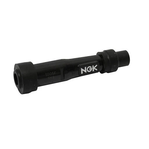 Pipette Capuchon Bougie Rigide NGK SD05F Avec Résistance 5 OHM - Photo 1/1