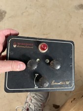 Vintage Aircraft Cockpit Part Unknown Radio Tuner for Parts or Repair Make Offer