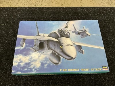 F-18D Hornet 'Night Attack' - Hasegawa 1/48 Scale Unassembled Kit#07203 - NIB