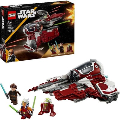LEGO Star Wars  75401 Ahsokas Jedi Interceptor  Klemmbausteine Bausatz