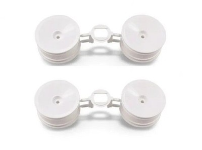 Tamiya White DISH WHEEL (26+2mm) x4pcs Xray/HPI/Kyosho/Traxxas/Audi Quattro