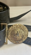 Vintage Hilborn-Hamburger US Navy Undress Sword Belt Size 38 w/ Original Box