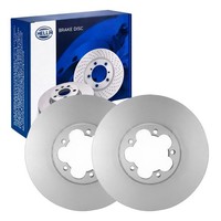 2X Hella Pagid Bremsscheiben Ø308Mm Vorne Passend FüR Ford Transit 55743PRO