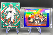 2024 Panini Phoenix&Score-Bengals-Hendrickson /50 & Sam Hubbard /35-2 card lot!
