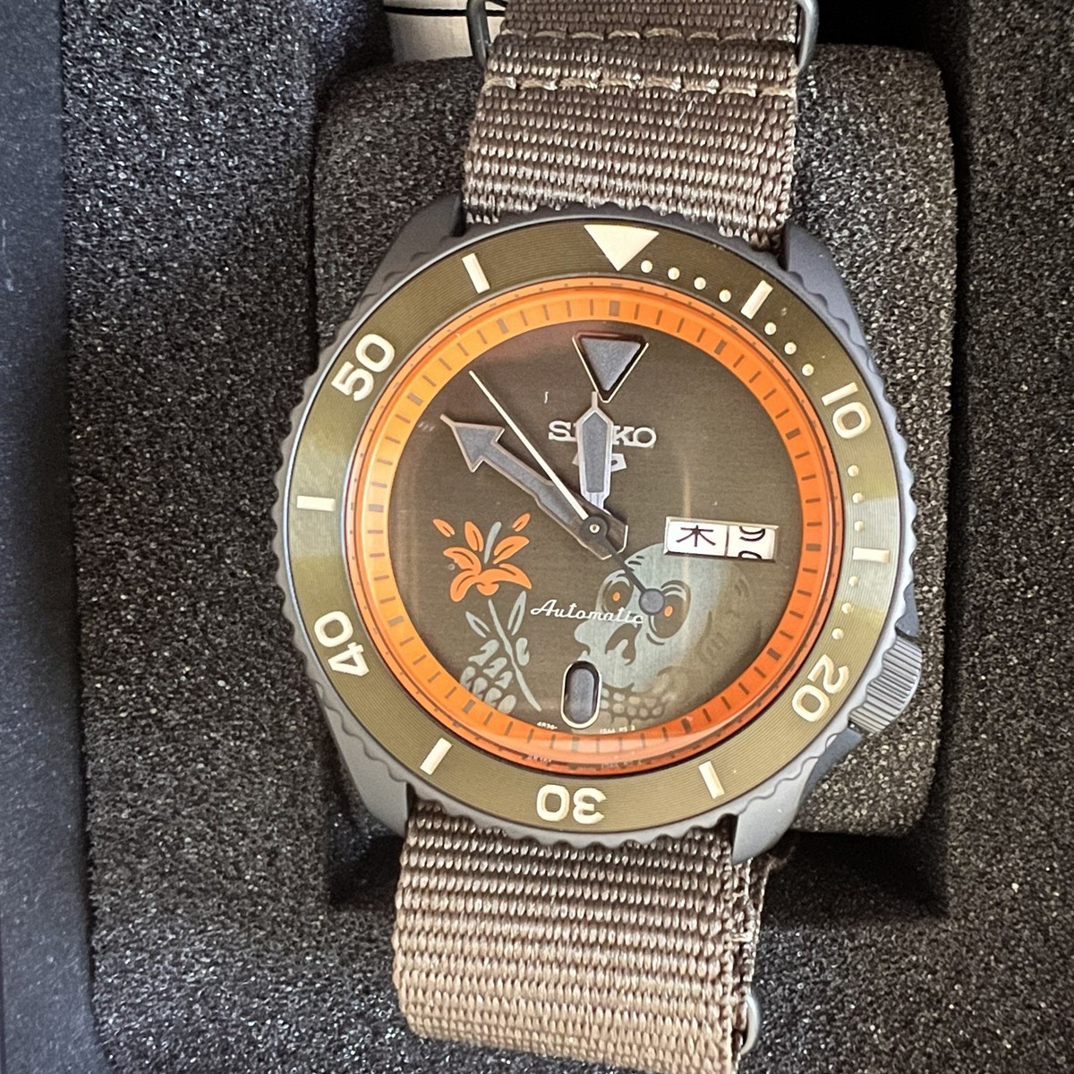 Seiko 5 Kentaro Yoshida SRPL27K1 Limited Edition “Wild Plants and