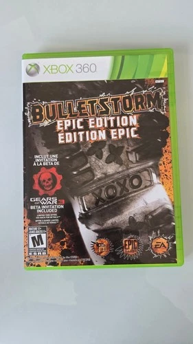 Bulletstorm - Epic Edition (Microsoft Xbox 360, 2011) CIB Complete