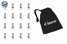 16 Vis de Roue VAICO  M14x1,5 48 mm Kugelbund, 17 mm, Acier, 16 Pièces, Sac