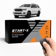 Start-X Remote Starter Kit for Toyota Sequoia 2018-2019 Vehicles  H-Key...