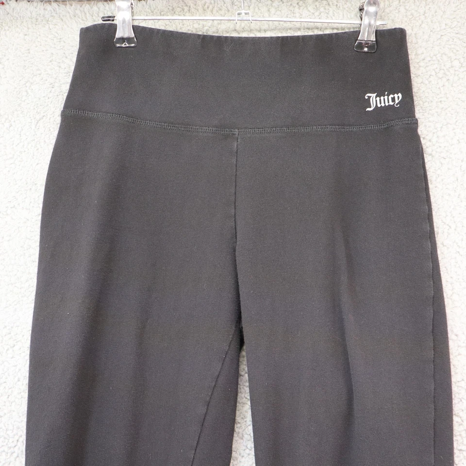 Juicy Couture Medium Black Pants Womens Gym Leisure Athletic - Image 2 of 4