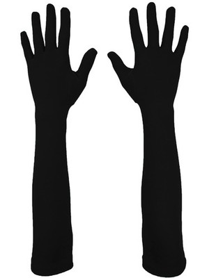 Men's and Women's Spandex Gloves Costume Halloween Cosplay Stretchy Long Gloves