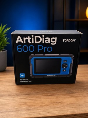 TOPDON ArtiDiag 600Pro OBD2 Scanner Diagnostic Code Reader Tool Car Check Engine
