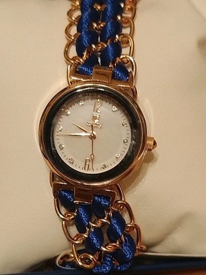 New Montres Prestige X Invicta Women's Watch - 25mm, Blue (MPW-0301) Rose Gold 