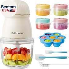 Baby Food Maker, Small Baby Food Processor Set, Fruit, Vegatable, Meat, 10Oz Bab