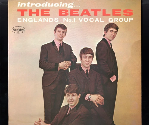 Beatles "Introducing The Beatles" 1964 US Vee Jay Mono NICE Type 2 LP w/ Inner