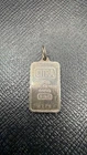 Vintage Rare Citra SBC Silver Bullion Bar Pendant 10g .999 Silver