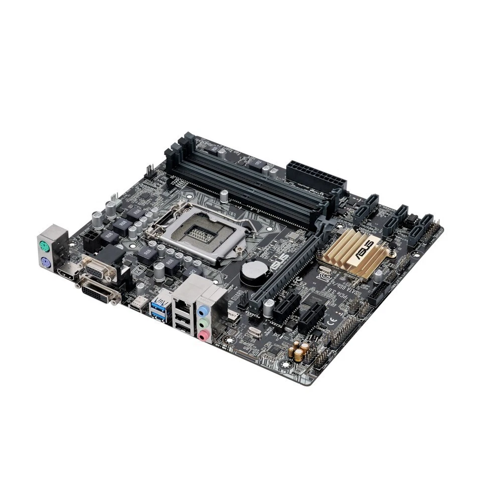 Kit Asus Scheda Madre socket lga 1151 con cpu processore Intel quad core i5 6500 - Immagine 2 di 4