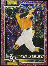 Shea Langeliers 2026 Topps Series 1 #305 - Celebration Pink Confetti 1:108 Packs