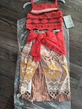 Disney Moana Two Piece Costume Size 7/8