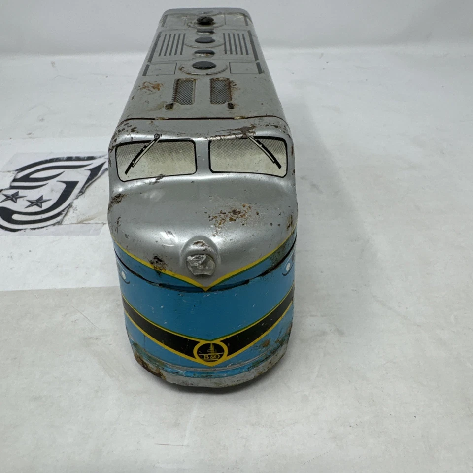 Unidades de aire acondicionado locomotora diésel Marx #62 B&O Baltimore y Ohio. Foto 3 de 4