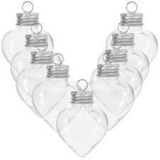  10 Pcs Clear Candy Bottle Old Fashioned Sweets Jars Decorative Bottles