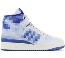 Adidas Forum 84 High - Closer Look - Uomo Sneakers Scarpe Bianche ID7440 NUOVO