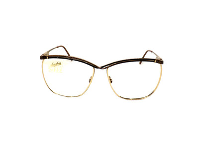 Brillengestell Damen Metall Vintage 80er Made Italy Safilo