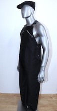 NEW 1950/60s Black Thick Moleskin Work Chore Overalls W36 or W38 Made in France