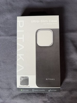 Pitaka iPhone 16 Pro Hülle - Aramidfaser NEU & OVP