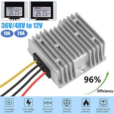DC-DC 48V 36V to 12V 10A/20A Step-down Voltage Reducer Power Converter Module AU