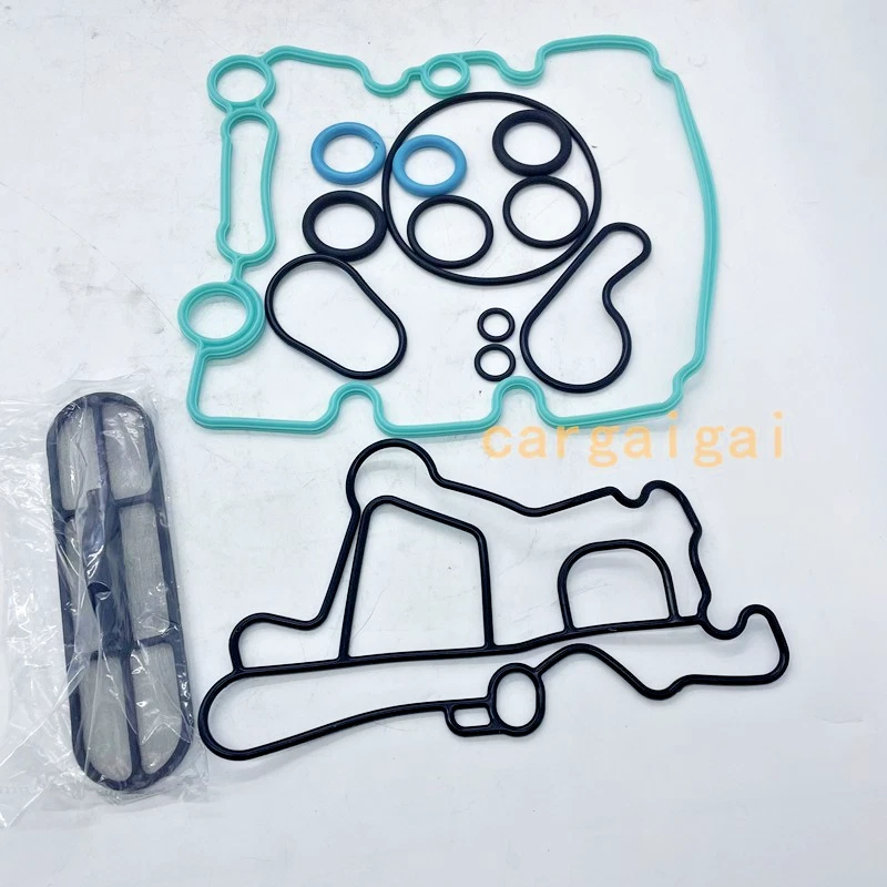 Original Oil Cooler 6.0 Diesel  Replaces Fits Ford 3C3Z-6A810-A 3C3Z-6A642-CA Foto 2 de 4