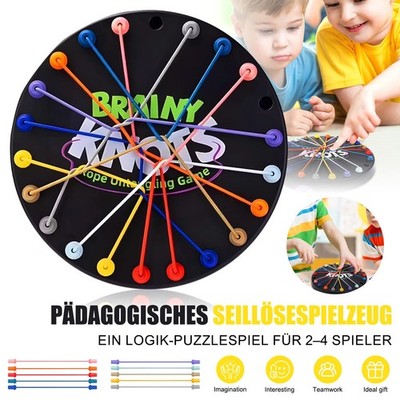 Brainy Knots   Rope Challenge Puzzle Knobelspiel mit Seil Geschicklich