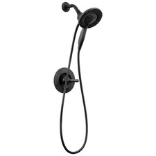 Delta Arvo 14 Series Matte Black In2ition 2-in-1 Dual Shower Faucet Set